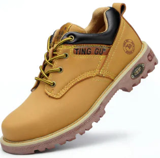 Men's High Top Matte Leather Martin Boots for Outdoors